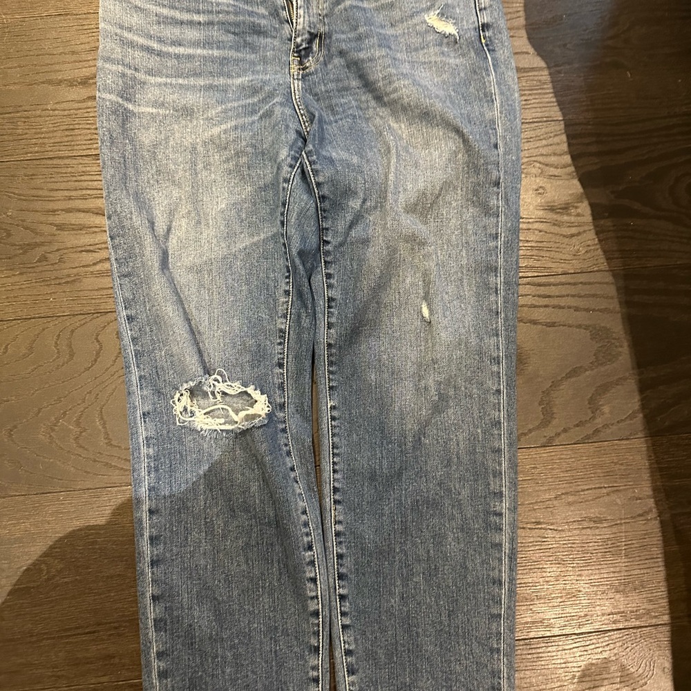Current/Elliott Light Blue Denim Jeans
